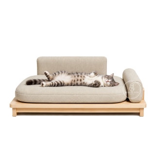 Cama Sillón Kento para Perros y Gatos | White Fox