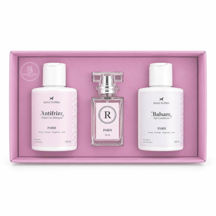 Set Paris Antifrizz para Perros y Gatos | White Fox