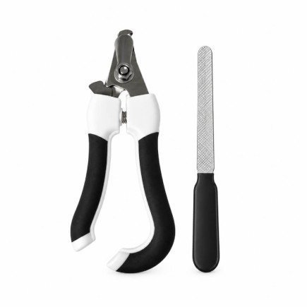 Set Vento: Cortauñas + Lima para Perros y Gatos | White Fox