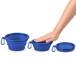 Set Kumo Bowl Plegable + Clicker | White Fox