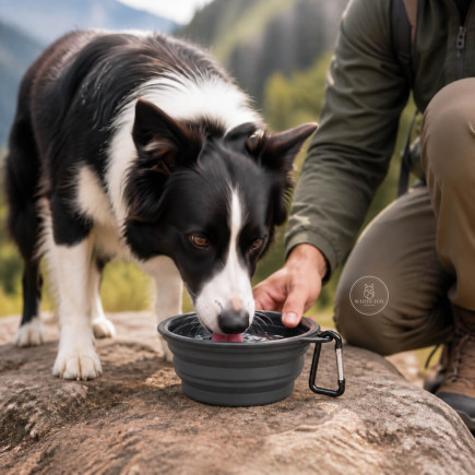 Set Kumo: Bowl Plegable + Clicker de Entrenamiento