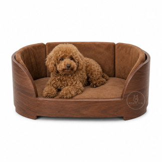 Cama Sillón Haru para Perros y Gatos | White Fox